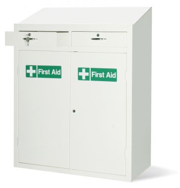 First Aid Storage Cupboard And Workstation - FAWS1