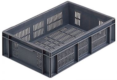Euro Plastic Stacking Containers - 600 x 400 x 150mm