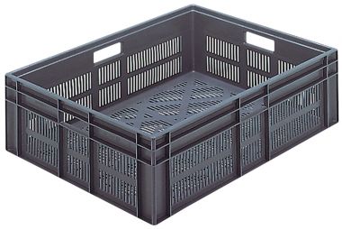 Euro Plastic Stacking Containers - 800 x 600 x 235 mm - 21091
