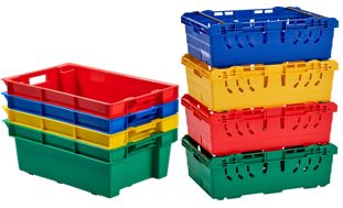 Plastic Crates, Containers & Dollies